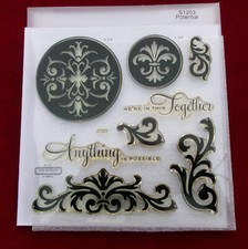 CTMH S1203 "Potential" NEW Card making stamps embellishments saYINGS