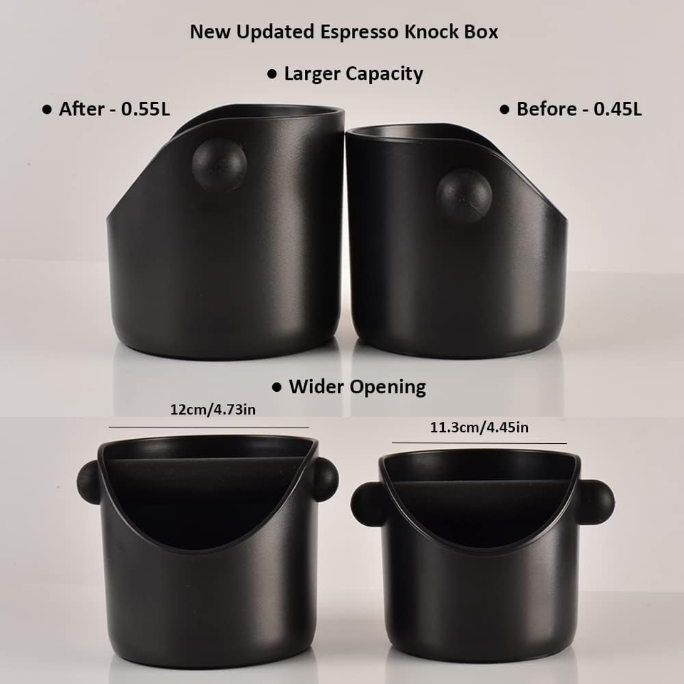Coffee Grounds Espresso Puck KnockBox Small Size Knock Box for Home