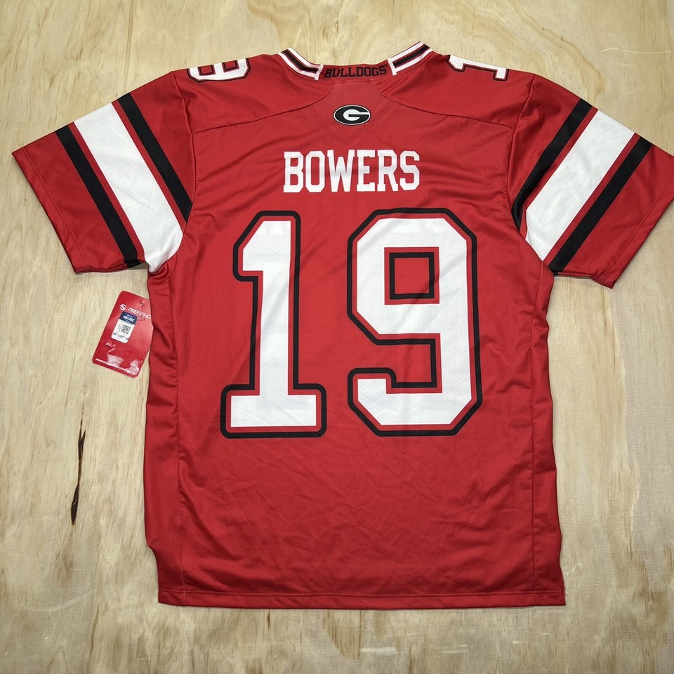 NEW MD Brock Bowers Bulldogs 19 GameDay Greats Football Jersey