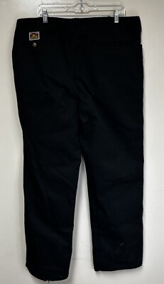 Vintage Ben Davis Sz 40 Style 694 Yellow Tag Black Chino Pants | eBay