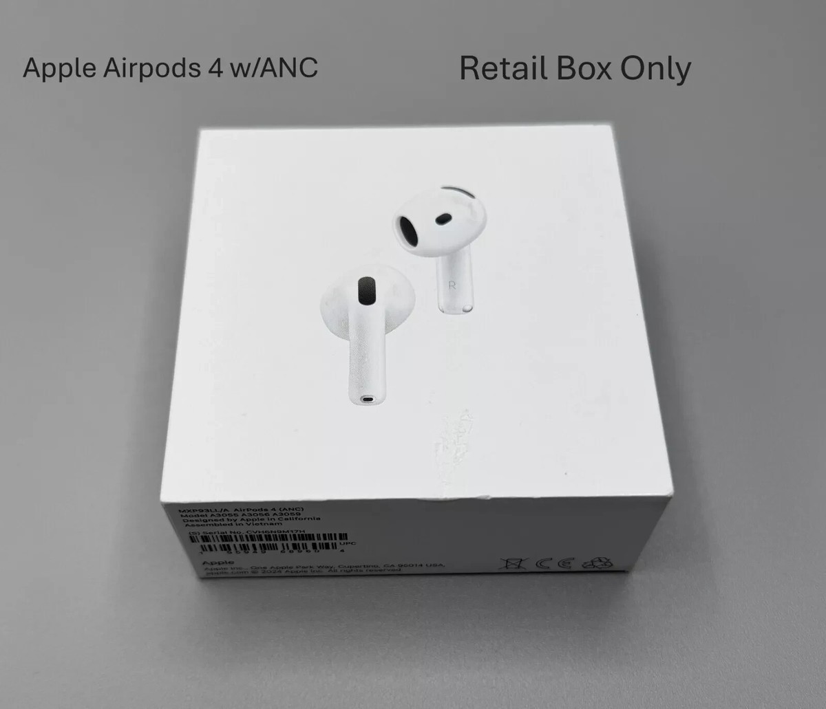 【Sale】AirPods 4 本体 ANC搭載 Original AirPods 4 (4th gen) with / W/O Active Noise