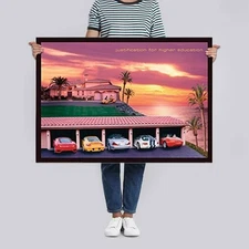 Justification for Higher Education Poster - Wall Art - Gift