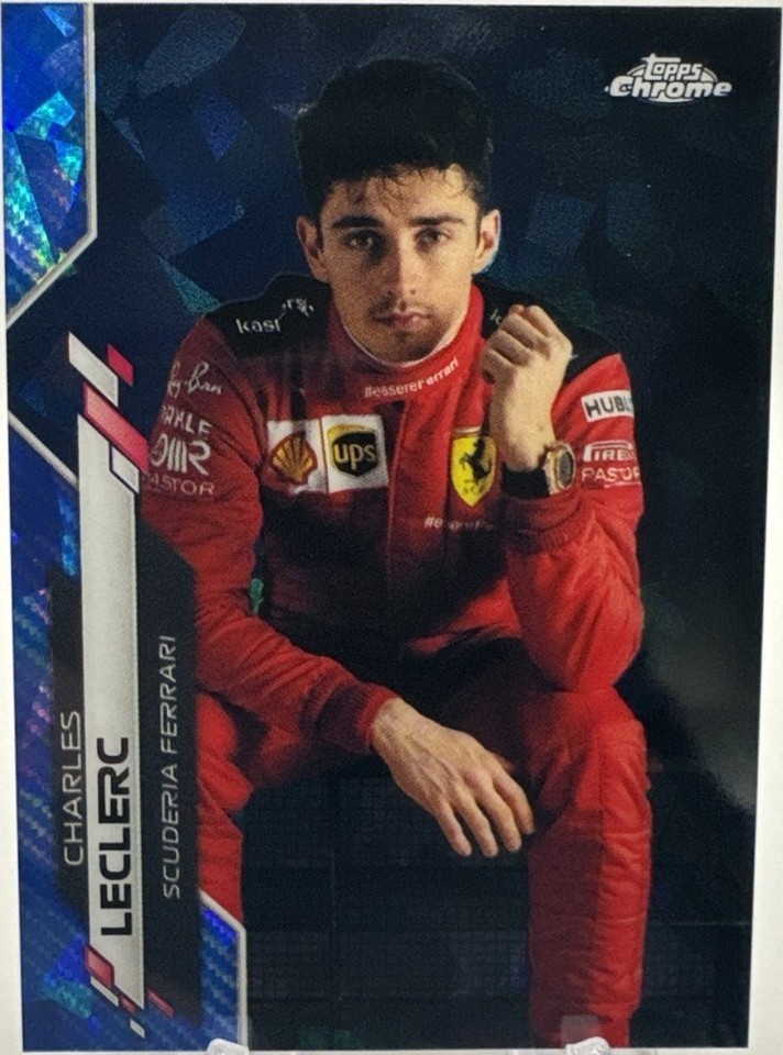 Topps Chrome Sapphire Edition Formula 1 Charles Leclerc 2020 #4