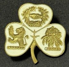 Original WWII Era Screw Back 75th Infantry Brigade DI Pin Meyer