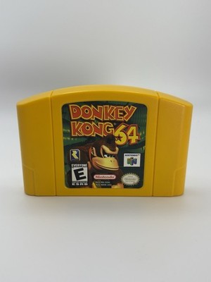 Donkey Kong 64 (Nintendo 64 N64, 1999) Authentic Cartridge Only - Tested Working