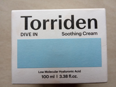 Torriden  Dive-In Low Molecule Hyaluronsäure Beruhigende Creme - 100 ml neu, OVP