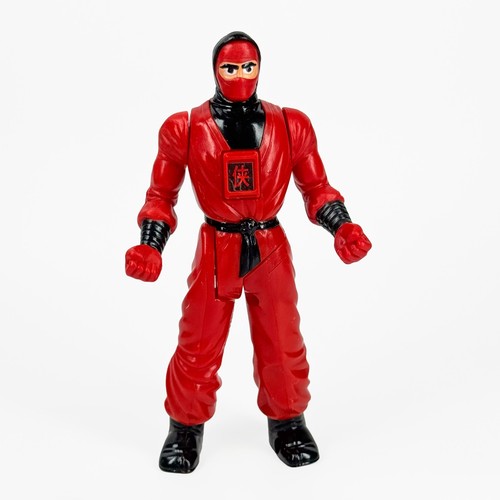 Karate Fighters Action Figure Red Ninja 1995 Milton Bradley