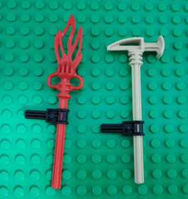 2002 Lego Bionicle BOHROK VA (8550-8555) set of 6 with Krana - Weapons - Poster