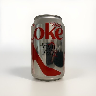 Coca Cola Diet Coke | Teufel trägt Prada 2 Limited Edition Dose | leere Dose | 