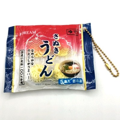 J.DREAM Mini Frozen Food Sanuki Udon Keychain Gashapon Japan Exclusive Gacha New