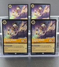 Disney Lorcana Scrooge McDuck - On the Right Track 8/204 Whispers Well UC 4 Card
