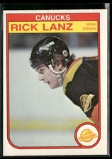 1982-83 O-Pee-Chee #348 Rick Lanz