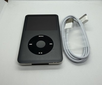 Apple iPod Classic 160 GB 7. Generation 7G Schwarz-Silber Top Zustand #043