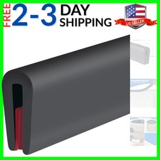 Rubber Edge Trim, Self-Adhesive Rubber Edge Trim, Edge Protector for Sheet Me...