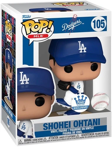 Funko Pop! MLB Shohei Ohtani #105 Exclusive Home Jersey Pitching Dodgers