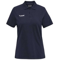 Polo Shirt Hummel Hmlgo Cotton Damen, Marine, GrößE S, T-Shirt, Oberteil