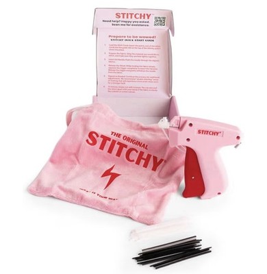 Stitchy No-Sew Hemming Tool Includes 1 Stitchy , 1000 Stitches + Travel Bag NEW 