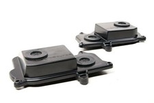 Dodgeram Headlight Dust Caps Fits 2013-21 Models Projector Black