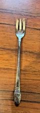 International Silver First Love  Seafood Cocktail Fork 246991