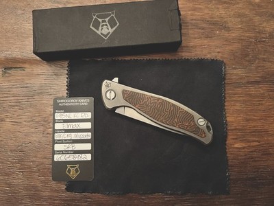 Shirogorov F95NL KC Edition Elmax “Crazy Micarta” | eBay