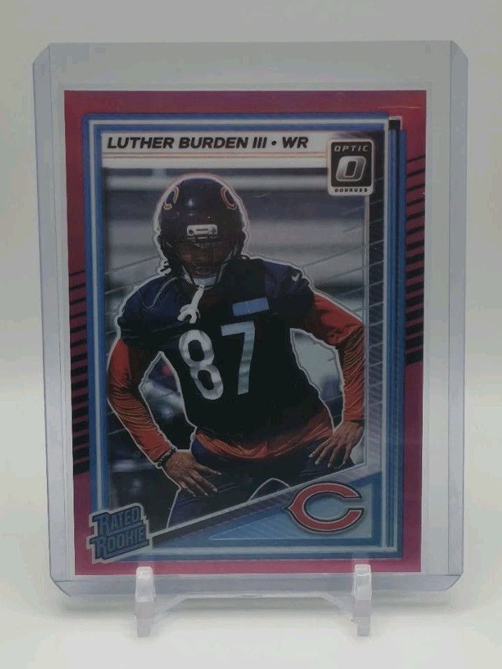 Variation 2025 Panini Donruss Optic Luther Burden III #275 Pink Prizm Bears