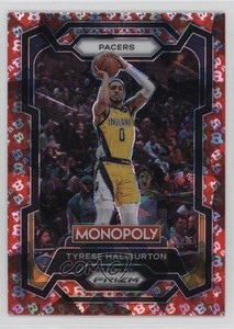 2023-24 Panini Prizm Monopoly Free Parking Prizm Tyrese Haliburton #34