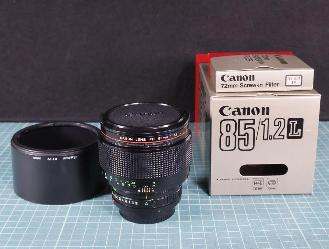 Canon FD f/1.2 Camera Lenses 85mm Focal for sale - eBay