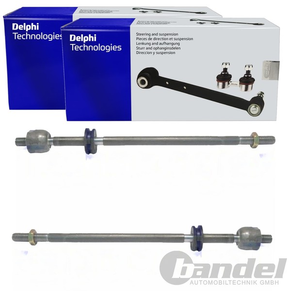 2X Delphi Axialgelenke Spurstangen Passend FüR VW Corrado Golf Vento-image