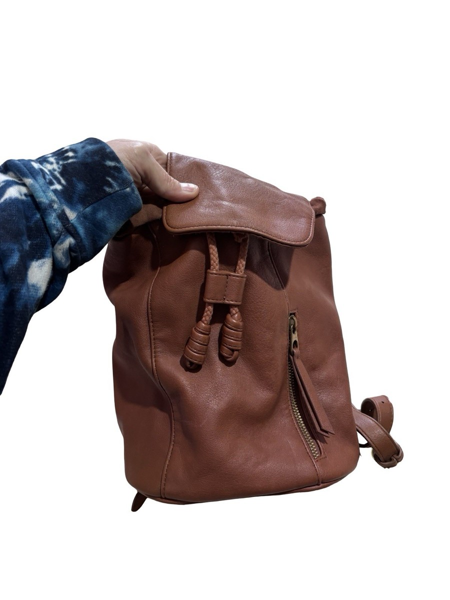 bolongaro trevor leather grain backpack Bolongaro Trevor leather skull backpack in black
