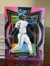 2025 Panini Select #13 BO JACKSON Concourse Pink Prizm /225