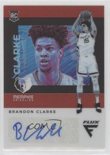 2019-20 Panini Chronicles Flux Rookie Auto Red Brandon Clarke #FR-BCL Auto 04ag