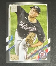 Will Harris 2021 Topps Update Black /70 #US138 - Washington Nationals