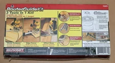 Milescraft 3 In 1 1223 Circle Edge Finish Cuts Hinge Jig Set Router Guide