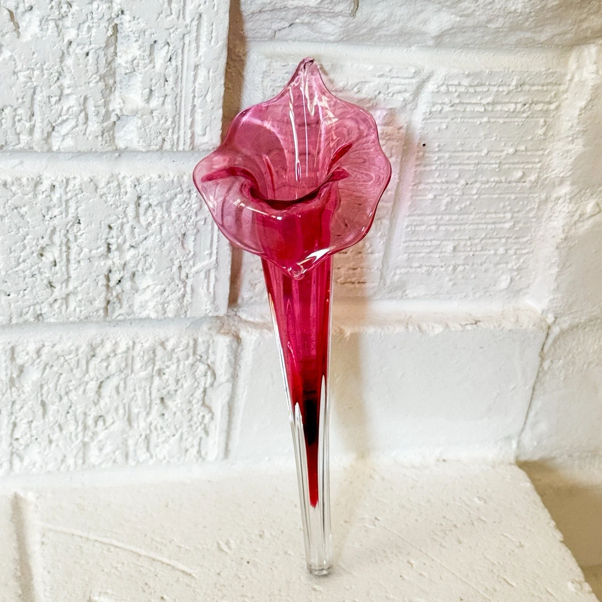 Jack In The Pulpit Vase In Studio & Handcrafted Glass for sale | eBay