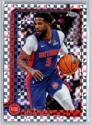 2025-26 Topps Chrome - Malik Beasley #36 X-Fractor