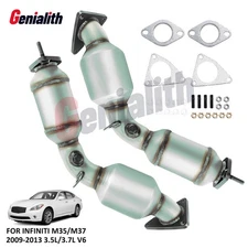 Catalytic Converter Set For 2009-2010 INFINITI M35 3.5L 2011-2013 M37 3.7L V6