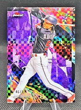 2024 Topps Finest - Uncommon C.J. Abrams #157 Purple Checkerboard Refractor /99