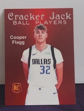 Cooper Flagg Dallas Mavericks RC Cracker Jack Ball Players 💥 