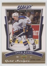 2007-08 Upper Deck MVP Gold Scripts 76/100 Brad Boyes #38 4ry