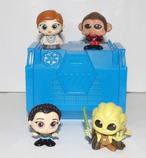 Star Wars Doorables Galaxy Peek Series 3 ~Kit Fisto, Leia, Mon Mothma, Nien Nunb
