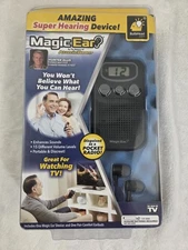 Magic Ear By Atomic Beam Hearing Amplifier Enhances Sounds Portable Discreet 