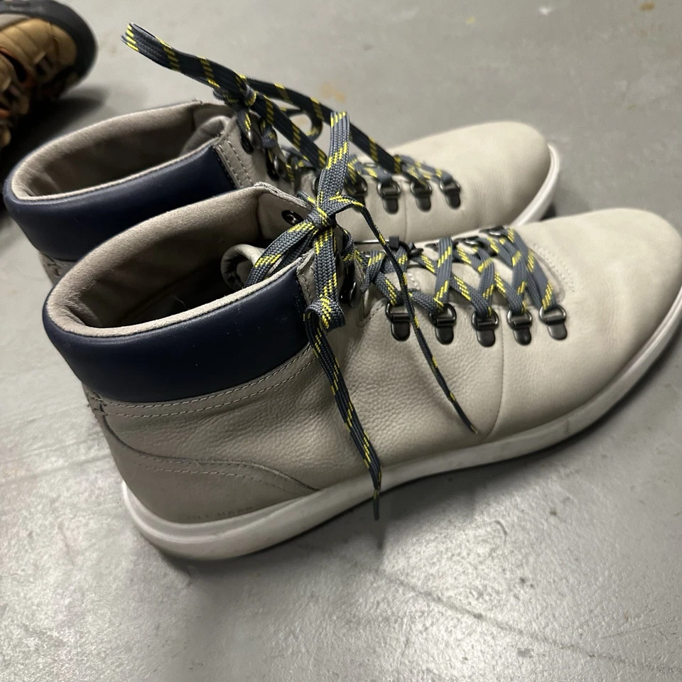 Cole Haan Hombres 12MM Gris Con Cordones Botín Zapato Gran Sistema Operativo ¡En Excelente Estado! Foto 4 de 4