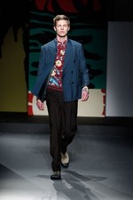 PRADA Prada 2014 Spring/Summer Aloha Shirt, Size 38 #PGKSS6