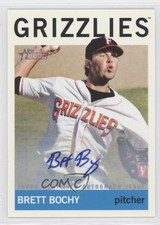 2013 Topps Heritage Minor League Edition Real One Brett Bochy #ROA-BBO Auto 2d7