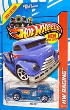 Hot Wheels New For 2013 HW Race Team #109 Mig Rig Blue w/ 5SPs