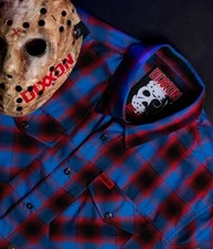 DIXXON FLANNEL CO - THE 13TH BAMBOO - SMALL - BRAND NEW - BLUE RED BLACK PLAID