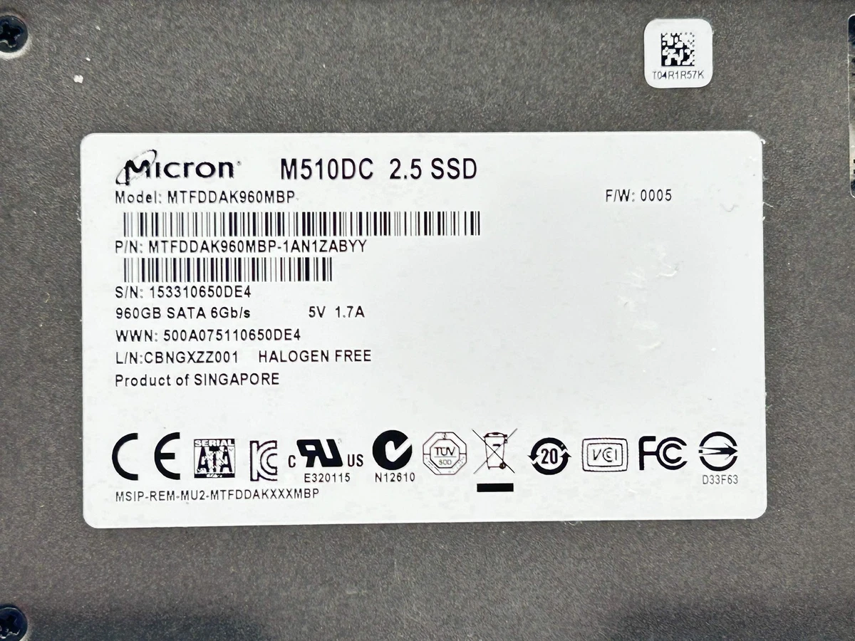 Micron 1 TB SATA I Solid State Drives for sale | eBay