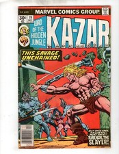 Marvel Comics Ka-Zar Volume 1 Book #19 VG