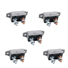 5 Pcs 12-24V 50 Amp ATV Auto Resettable Circuit Breaker Fuse Holder 50A