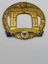 Authentic German Car Badge 1960 5. Heimatwettbewerb Abac Gau Pilaz With Makers